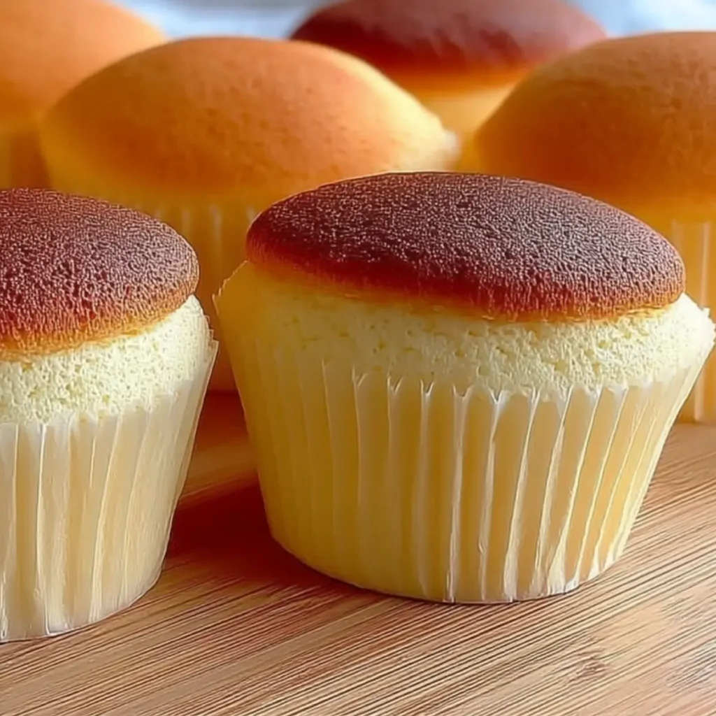 Fluffy Japanese Cotton Cheesecake Cupcakes A Delightful Dessert Experience