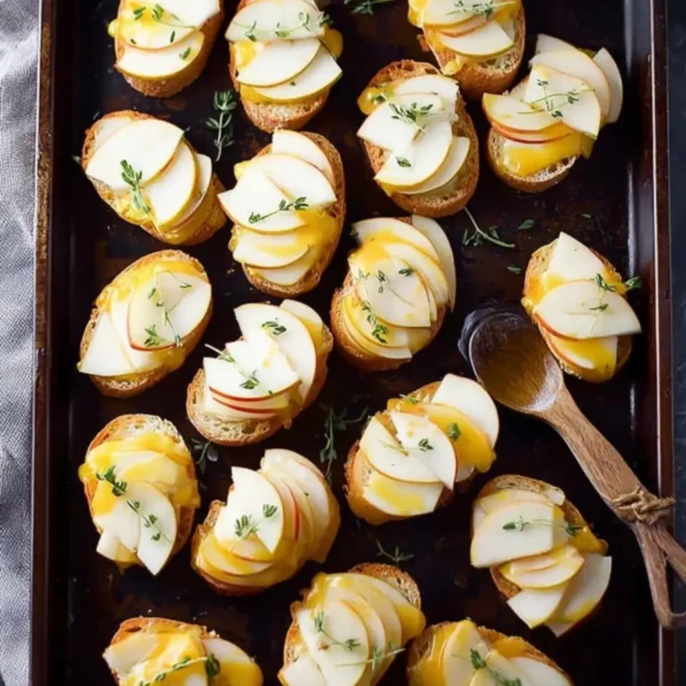 Smoked Gouda & Apple Crostini The Ultimate Sweet-Savory Appetizer (1)