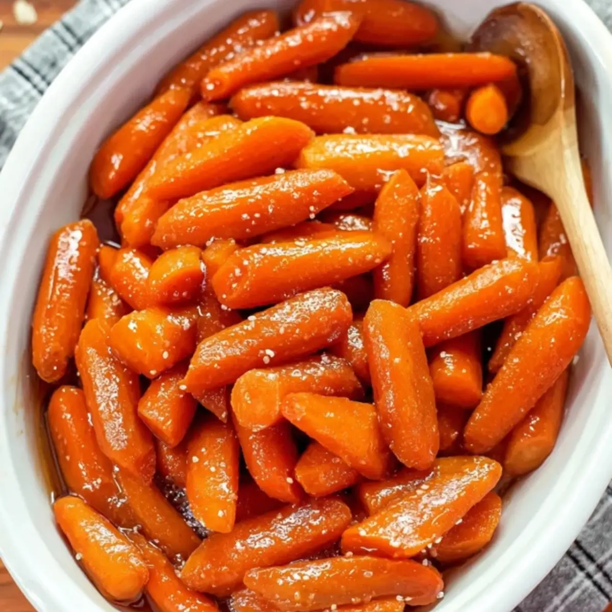 slow cooker maple brown sugar carrots