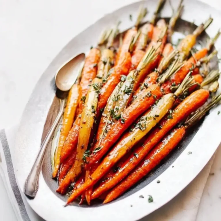Brown Butter Honey Glazed Carrots