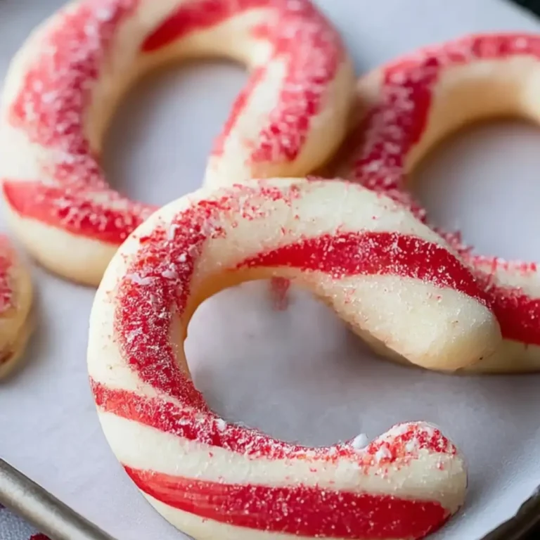 Candy Cane Cookies