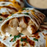 Cheesy Garlic Chicken Wraps for the Ultimate Comfort Food