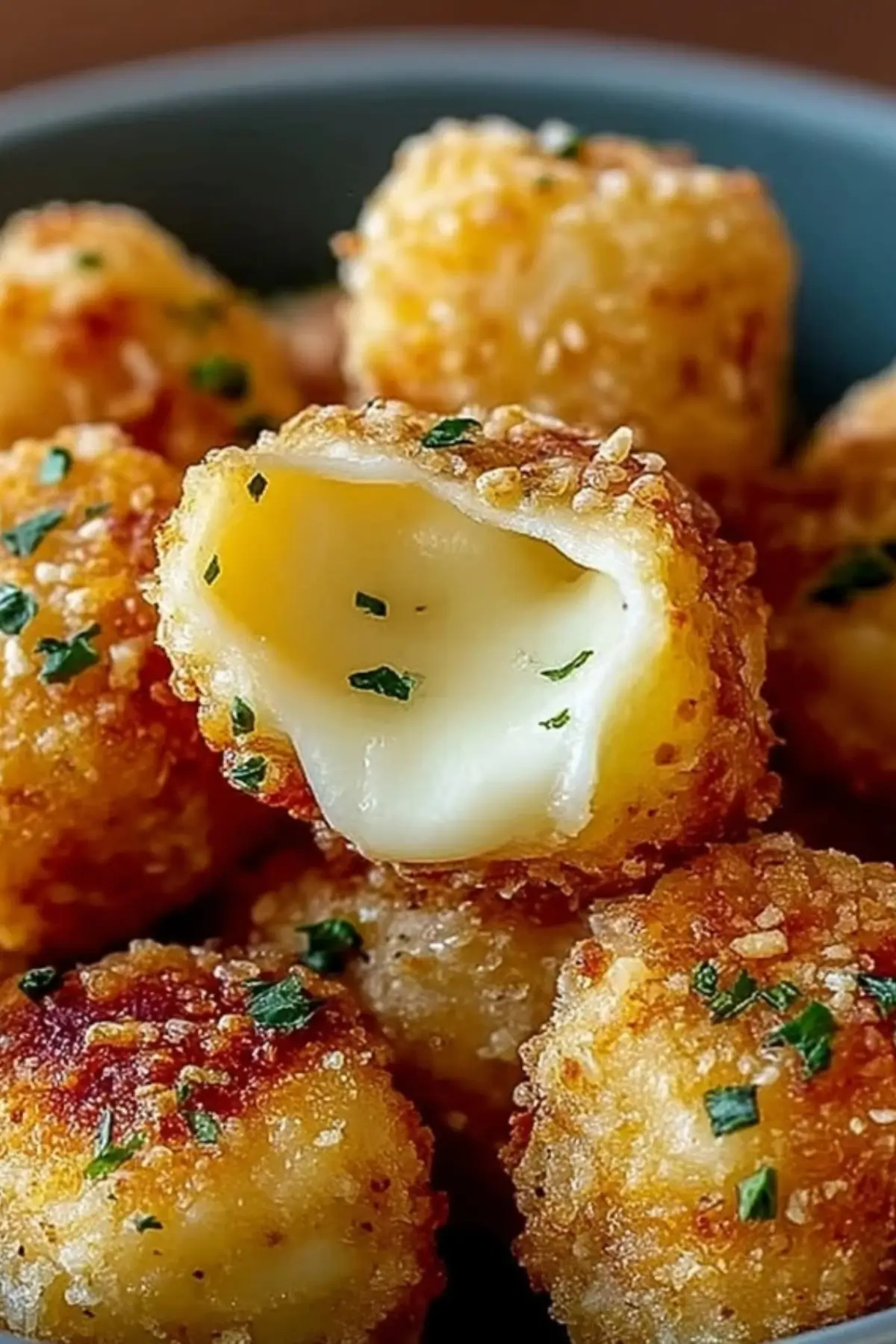 Cheesy Parmesan Mozzarella Bites