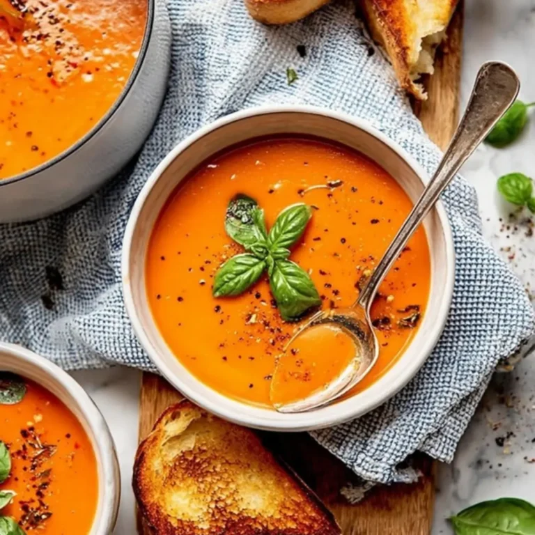 Creamy Tomato Soup, Homemade Soup Recipe