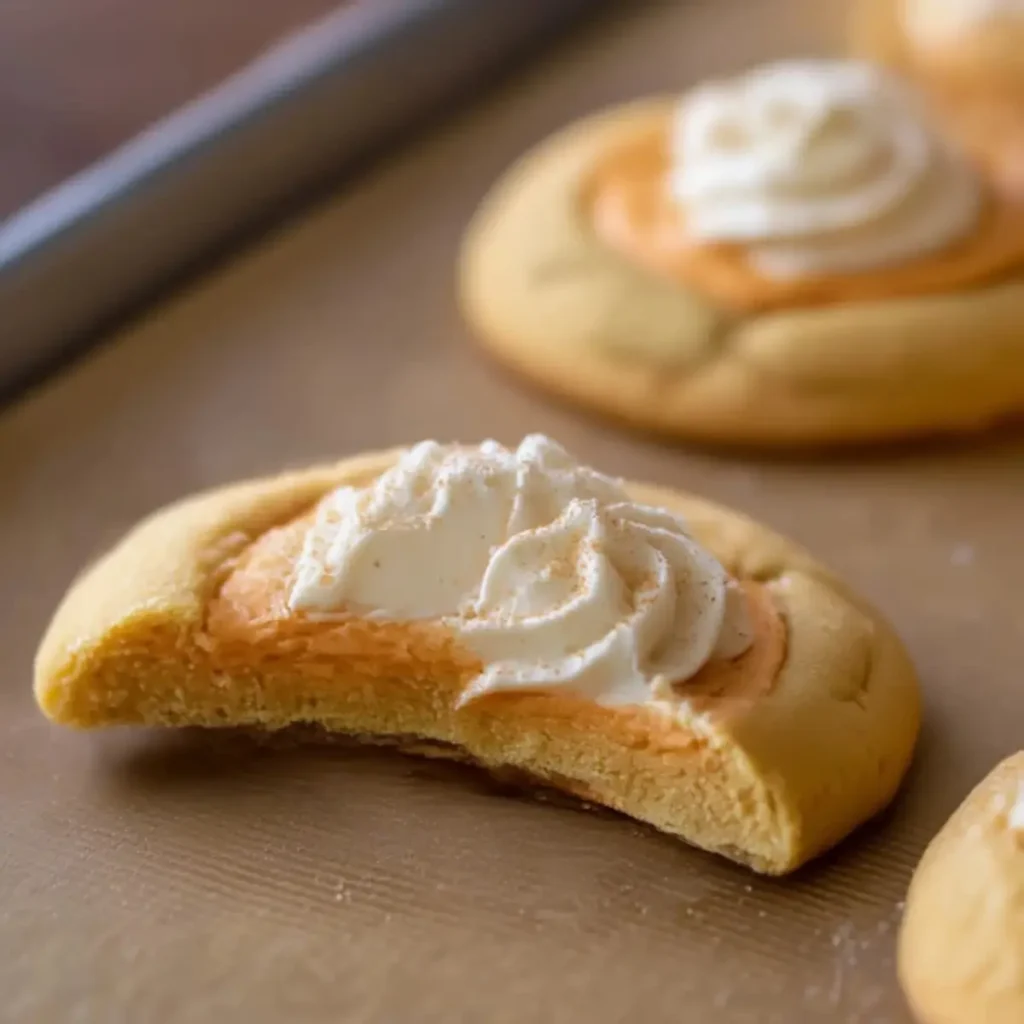Crumbl Pumpkin Pie Cookies