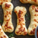 Halloween breadstick bones