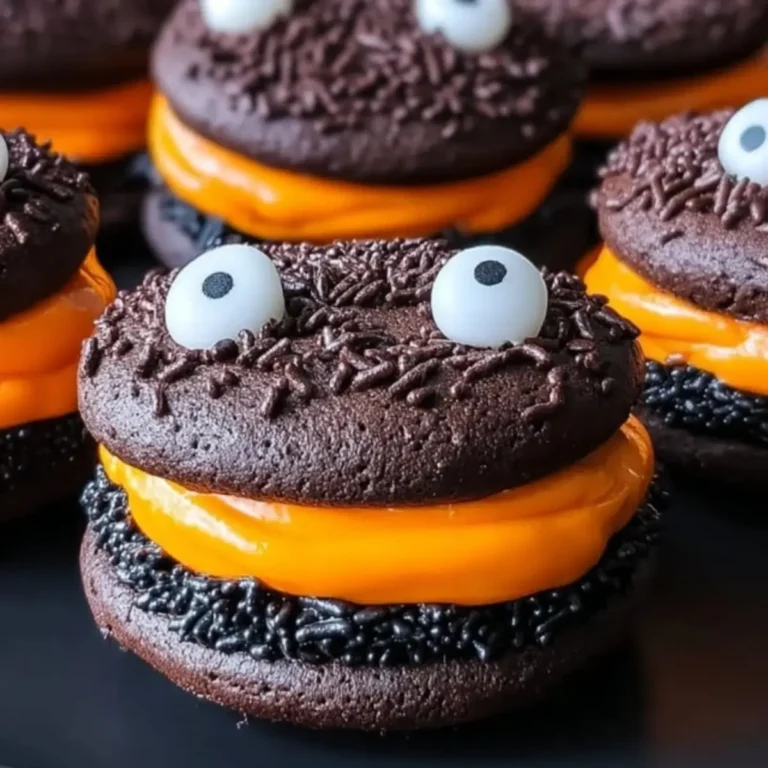 Halloween whoopie pies