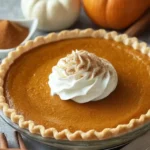 Homemade Pumpkin Pie