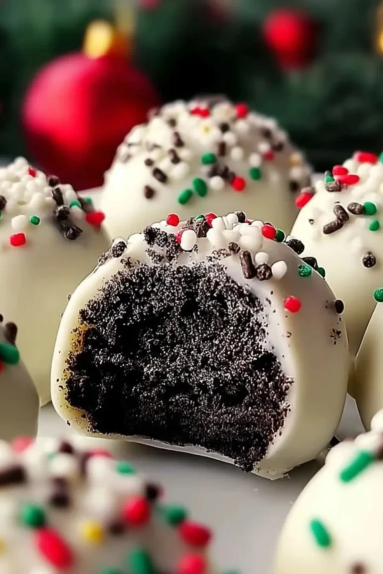 Oreo Balls for Christmas