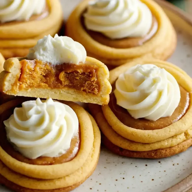 Pumpkin Pie Cookies