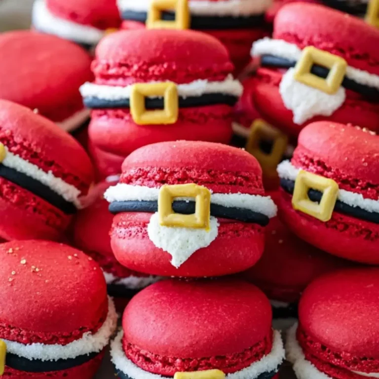 Santa Claus Macarons