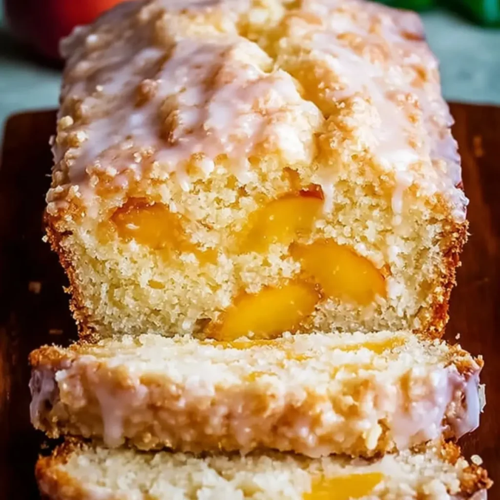 heavenly peach bread