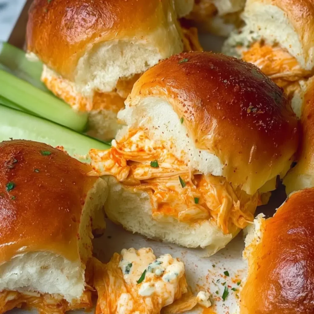Buffalo Chicken Sliders