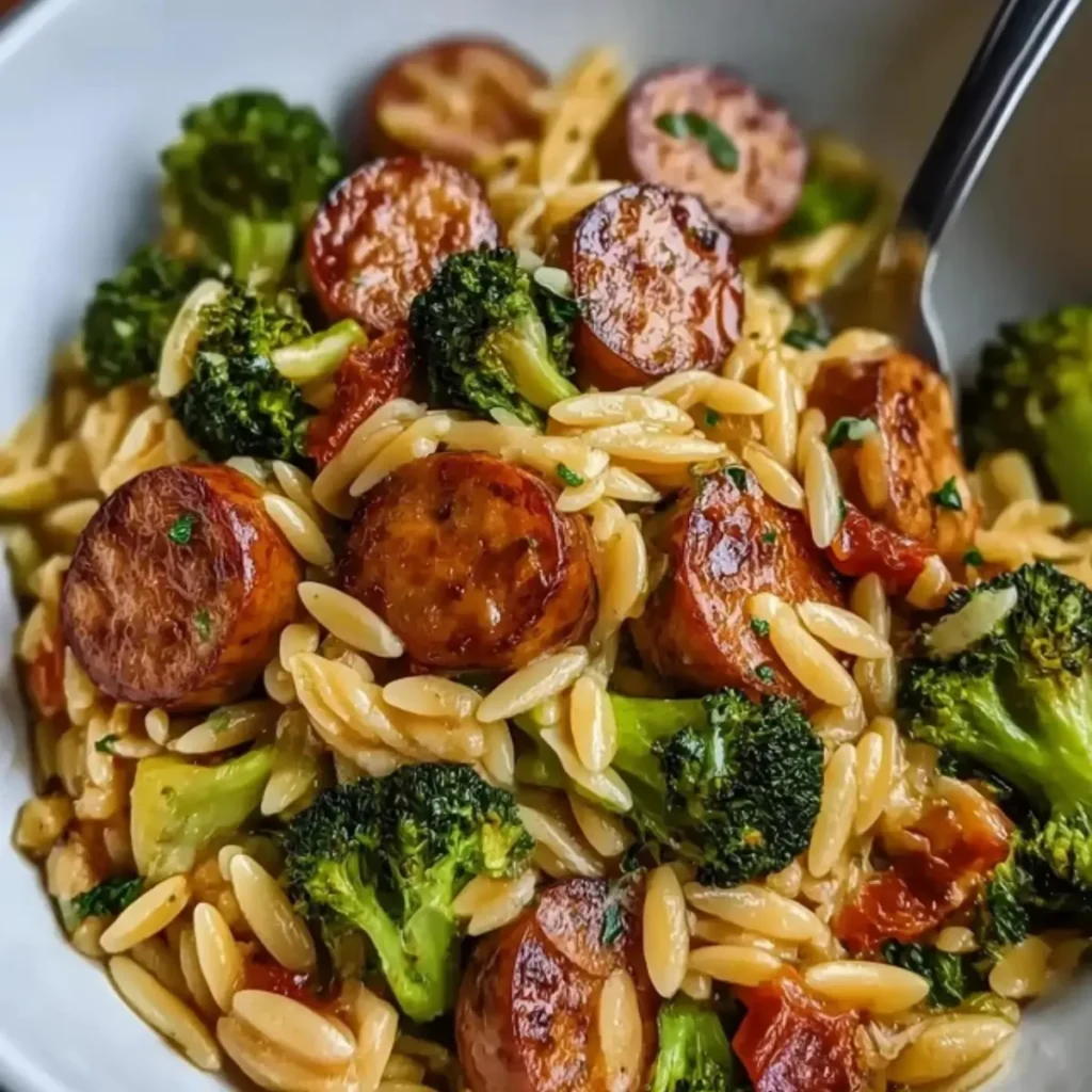 Chicken Sausage Orzo
