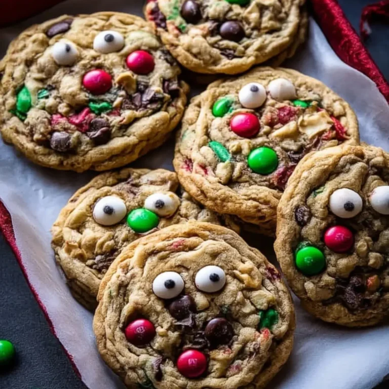Christmas Monster Cookies
