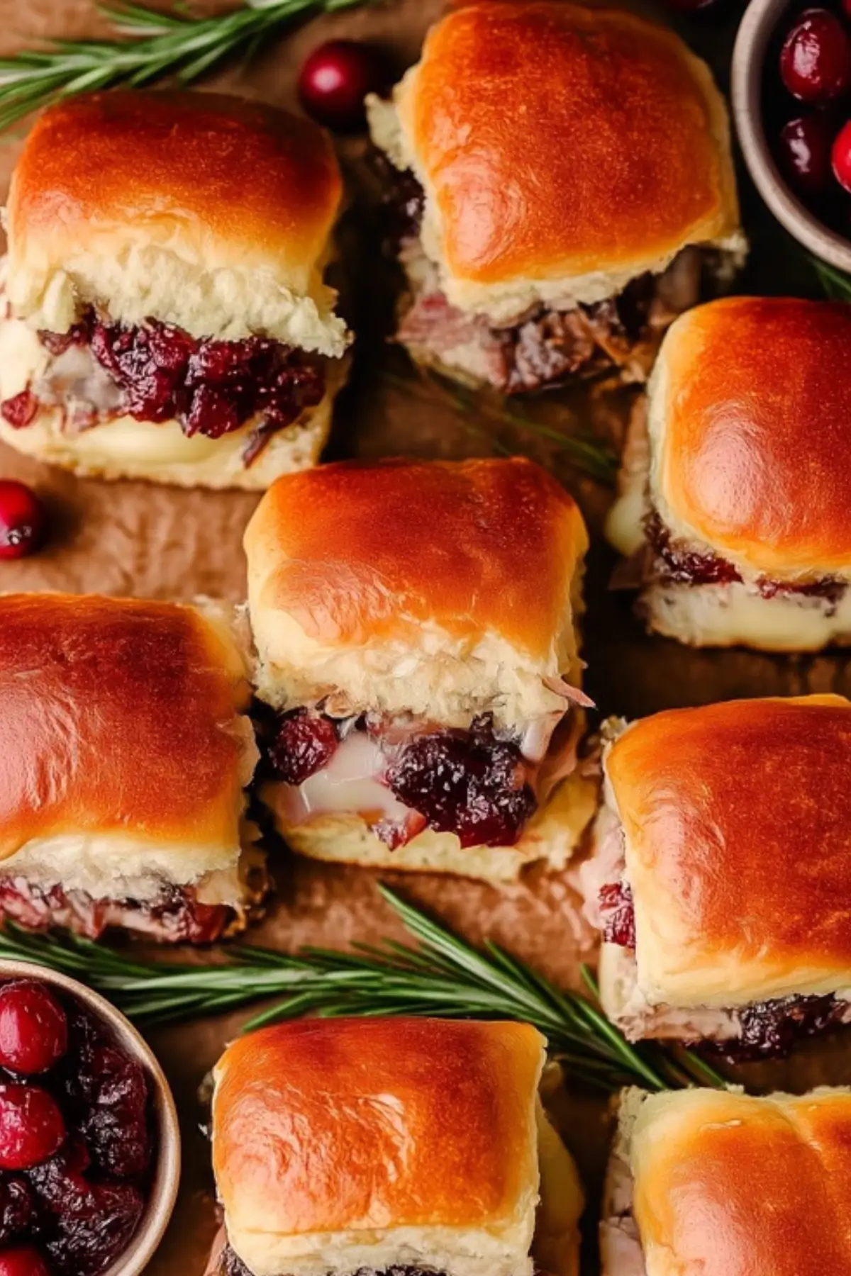 Cranberry Turkey Sliders