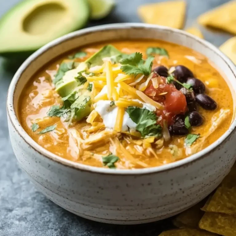 Creamy Chicken Enchilada Soup