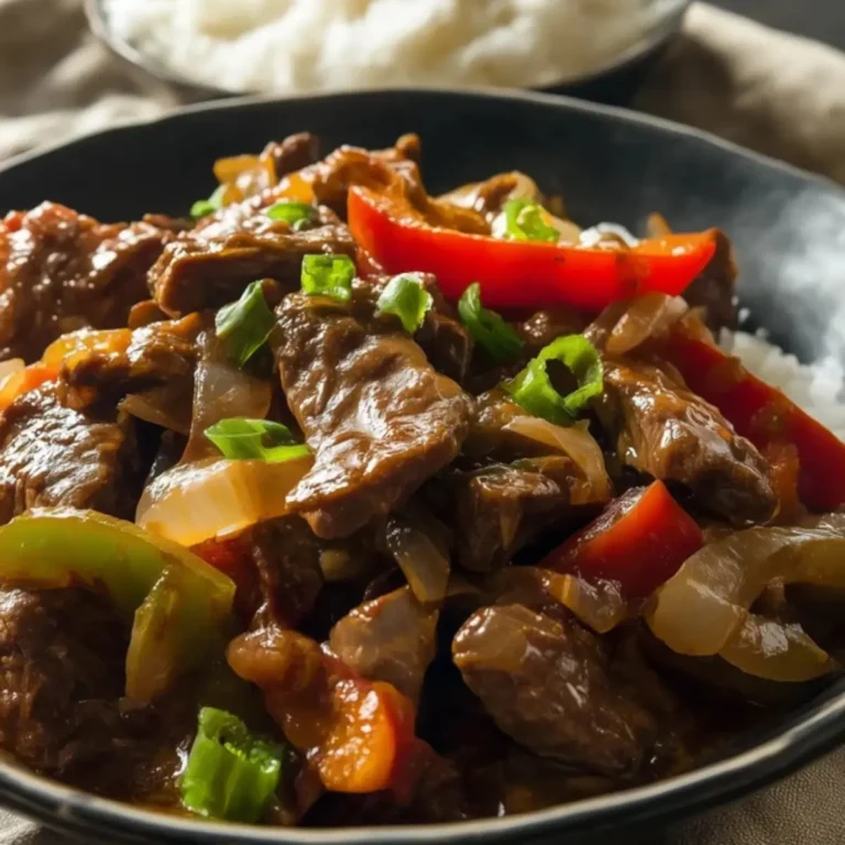 Crockpot Pepper Steak