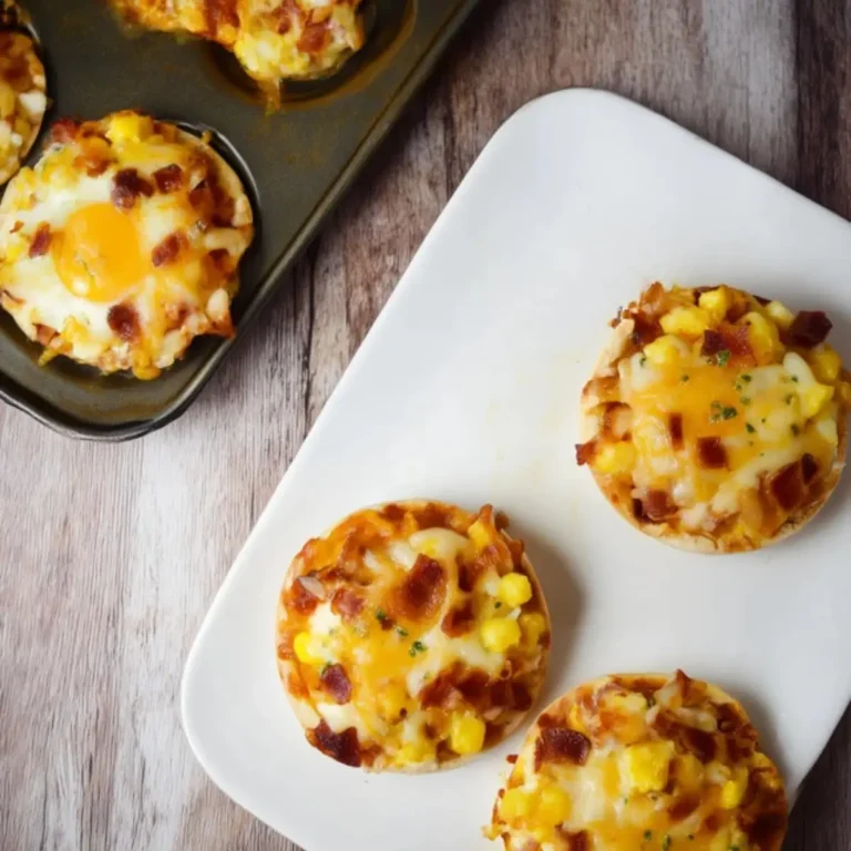 English Muffin Breakfast Pizzas