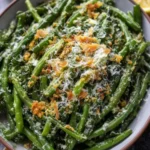 Garlic Parmesan Green Beans
