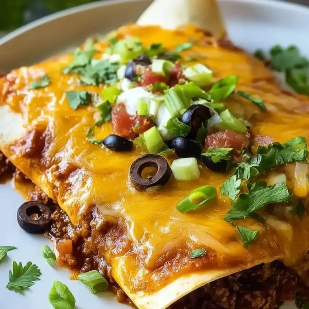 Ground Turkey Enchiladas