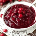 Homemade Cranberry Sauce Recipe