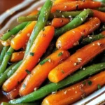 Honey Glazed Carrots and Green Beans