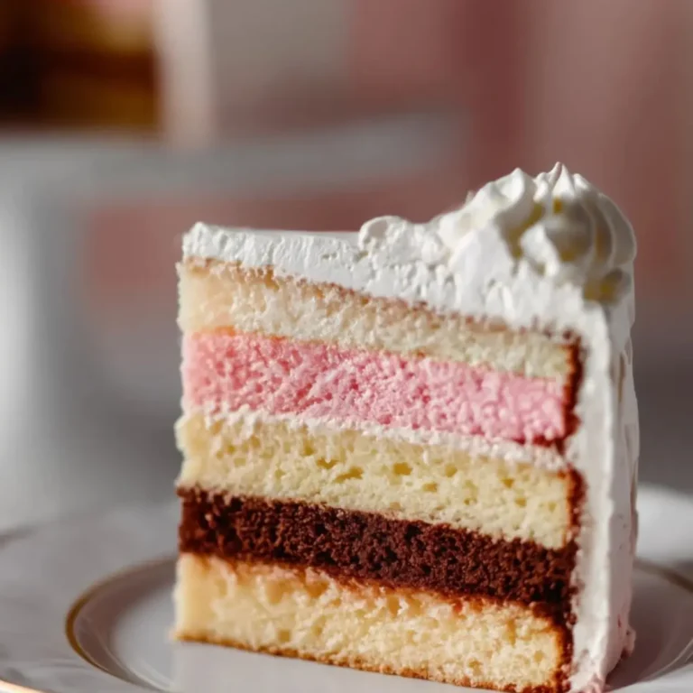 Neapolitan Layer Cake
