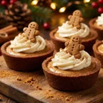No-Bake Gingerbread Cheesecake Cups for Easy Holiday Hosting