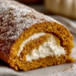 Pumpkin Spice Roll Cake