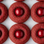 Red Velvet Blossoms Cookies