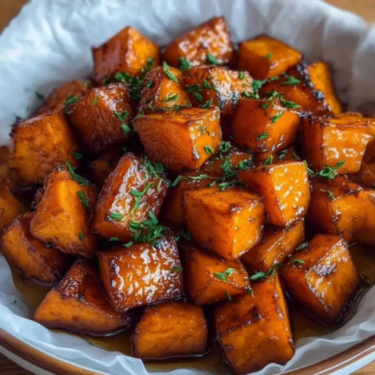 Roasted Sweet Potatoes with Honey and Cinnamon