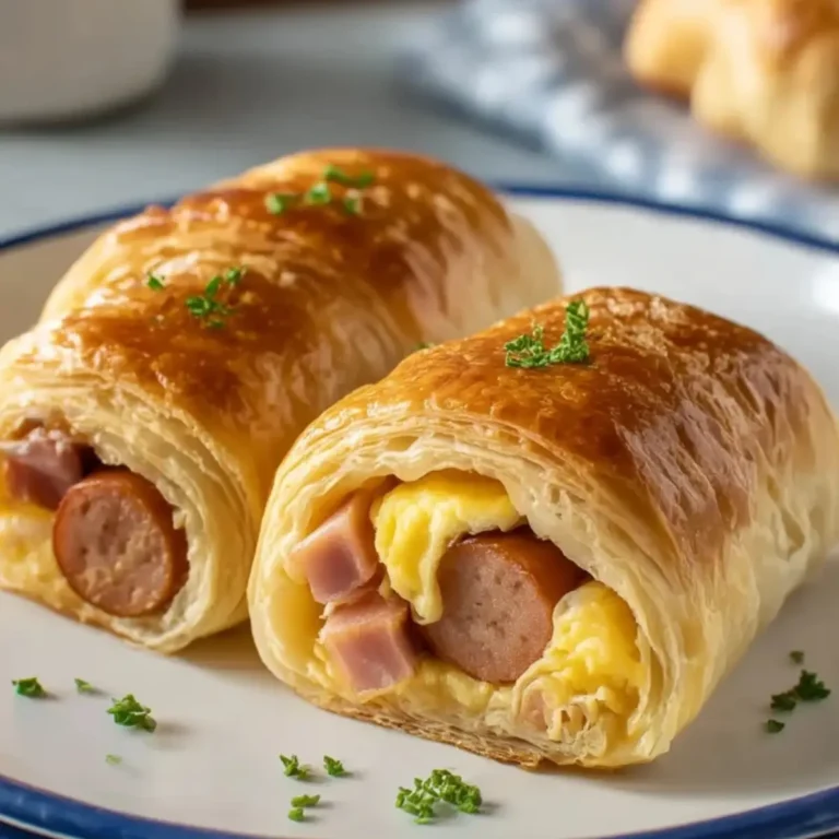 Sausage Egg Breakfast Roll-Ups
