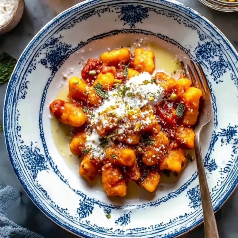 sweet potato gnocchi