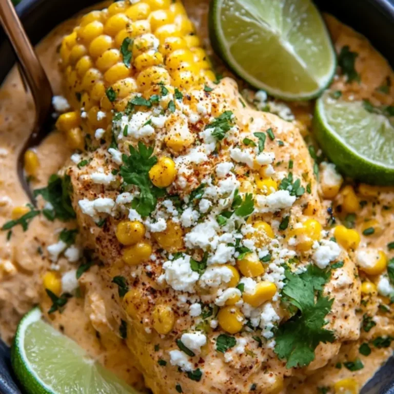 Slow Cooker Street Corn Chicken