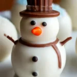 Snowman Cake Pops