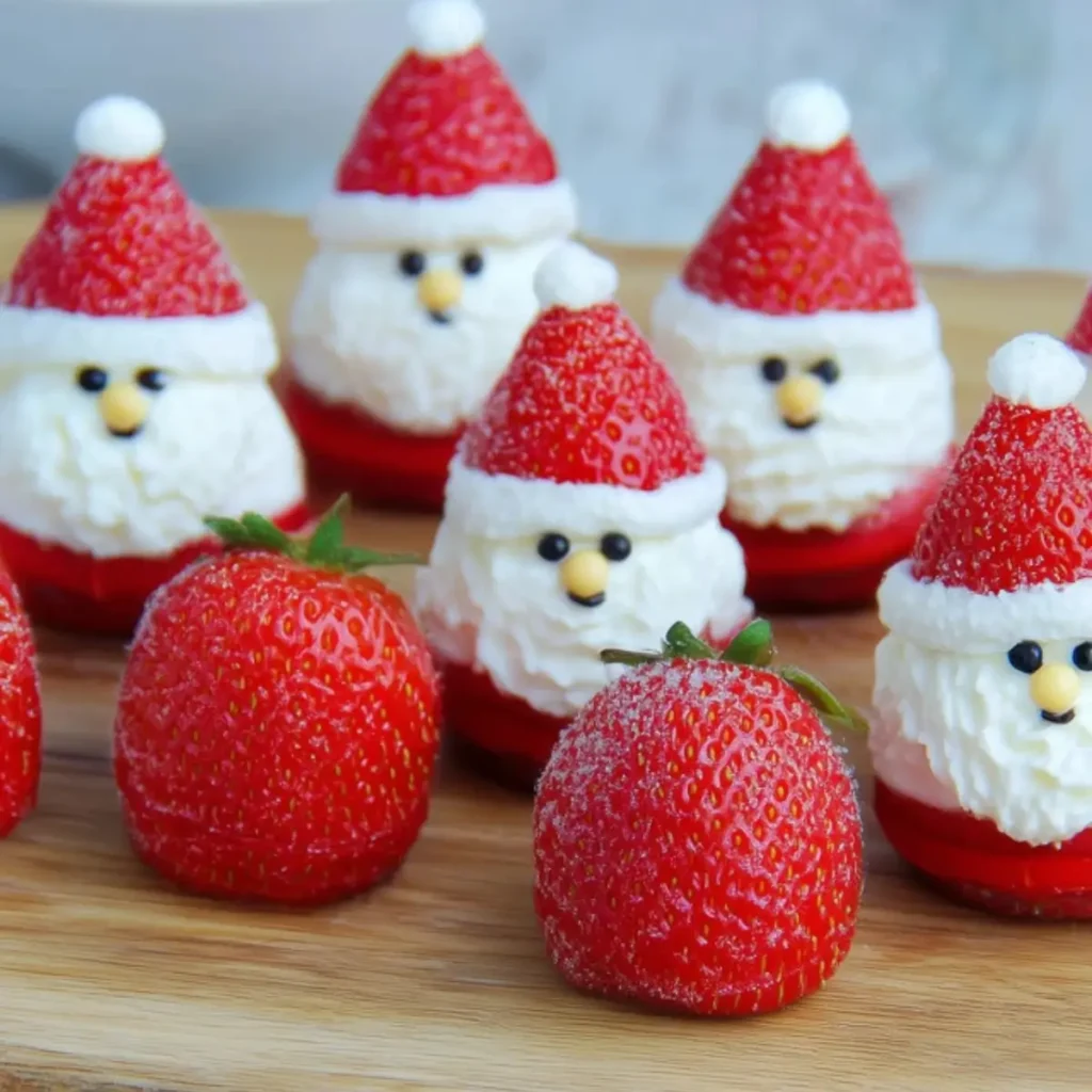 Strawberry Santas 
