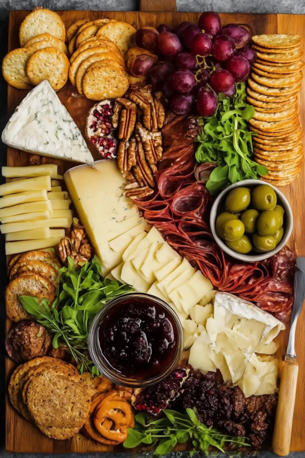Thanksgiving cheese board