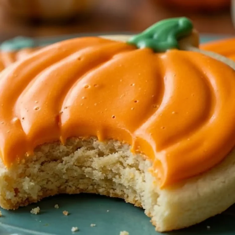 These Pumpkin Sugar Cookies Hold Their Shape