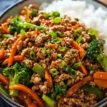 Ground Turkey Teriyaki Stir-Fry