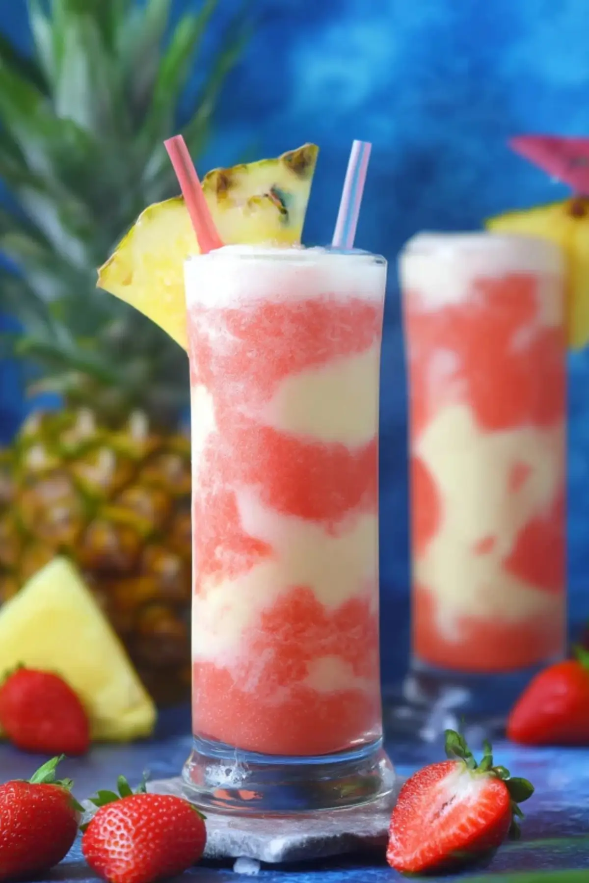 Virgin Strawberry Pina Colada