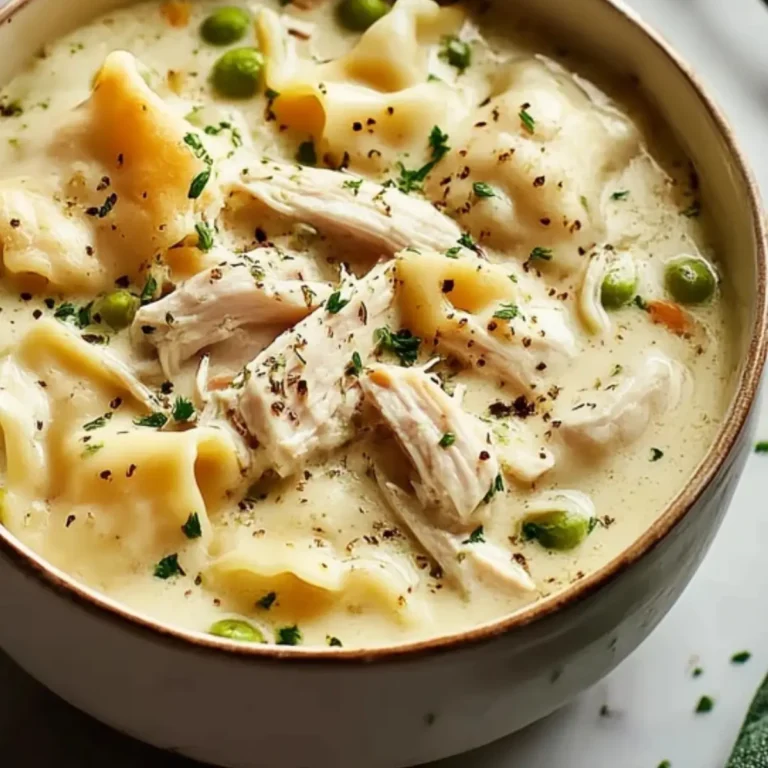 White Chicken Lasagna Soup