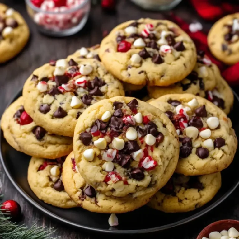 Winter Wonderland Chocolate Chip Christmas Cookies