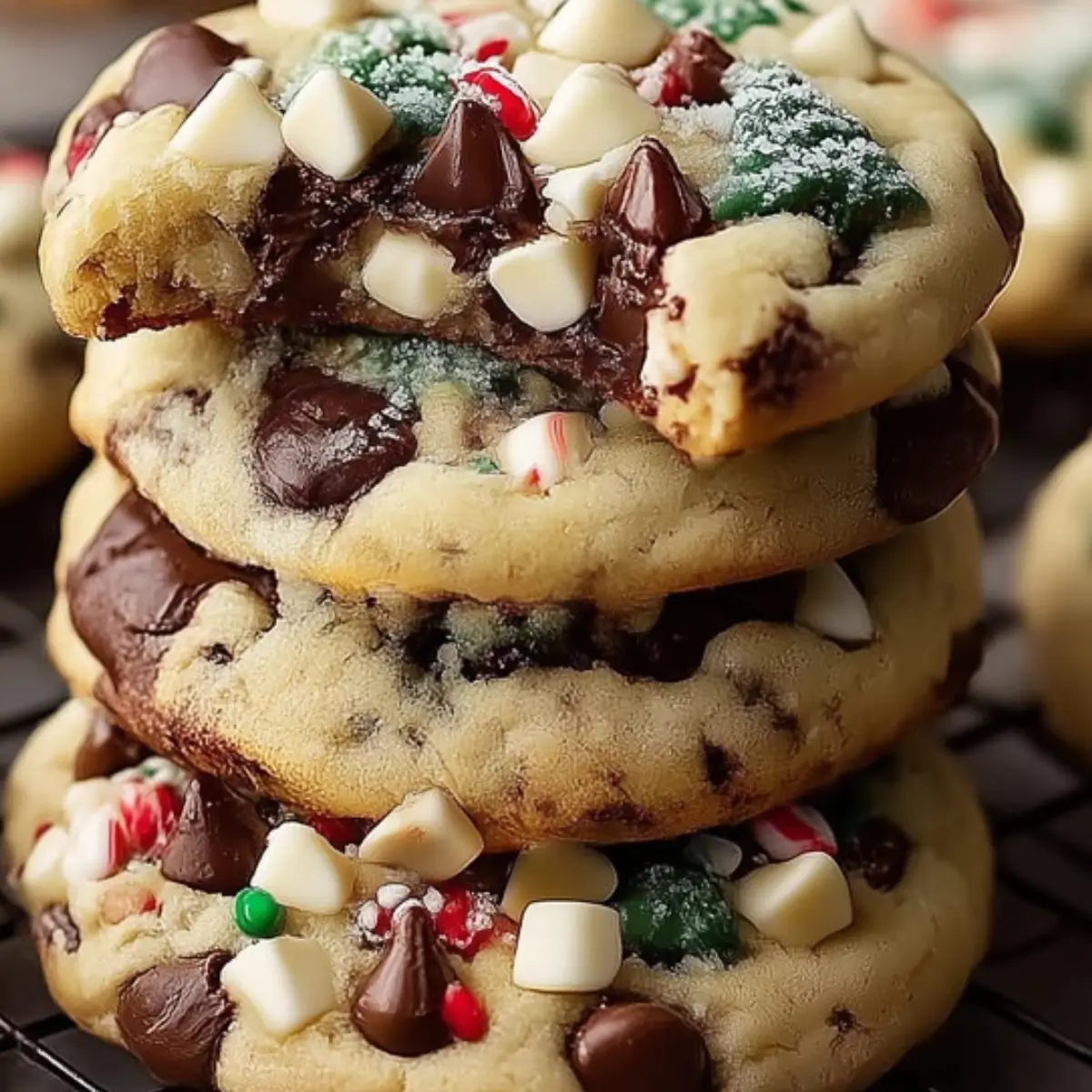 Winter Wonderland Chocolate Cookies