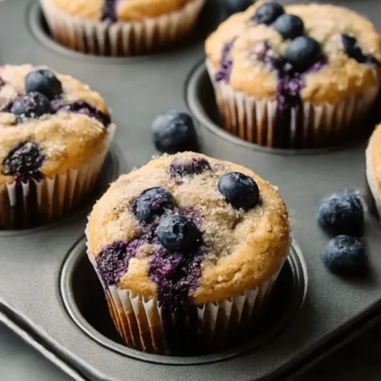Blueberry Protein Muffins