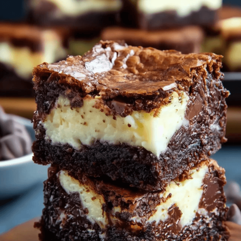 Cheesecake Brownies