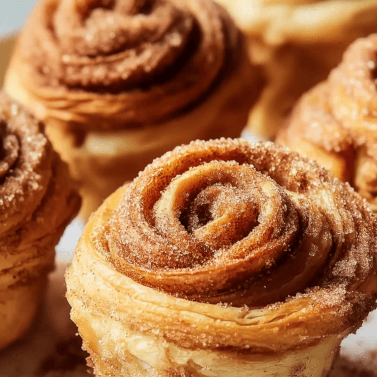 Cinnamon Sugar Cruffins
