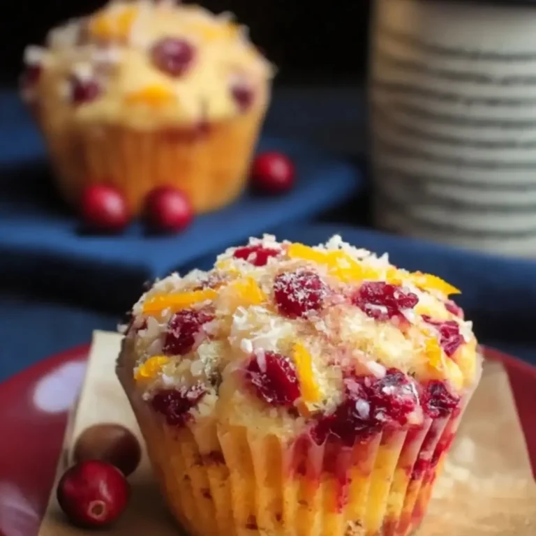 Cranberry and Orange Muffins