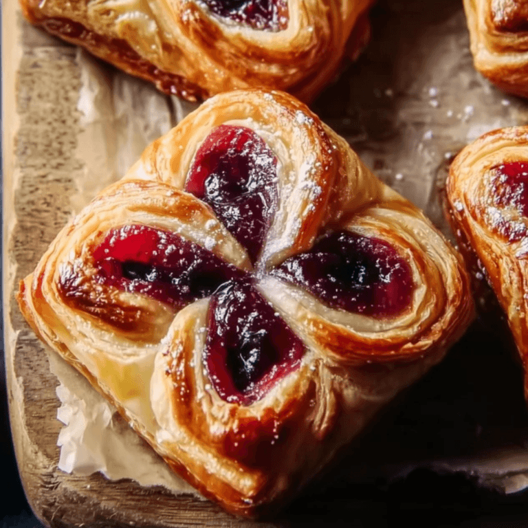 Jam Puff Pastry Tarts