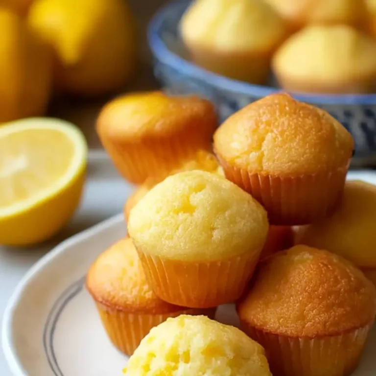 Meyer Lemon Mini Muffins